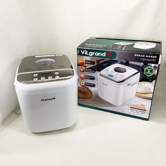Хлібопічка ViLgrand VBM6091. Колір: білий | Зображення 8