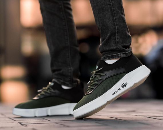 Чоловічі кросівки Lacoste Khaki | Зображення 4