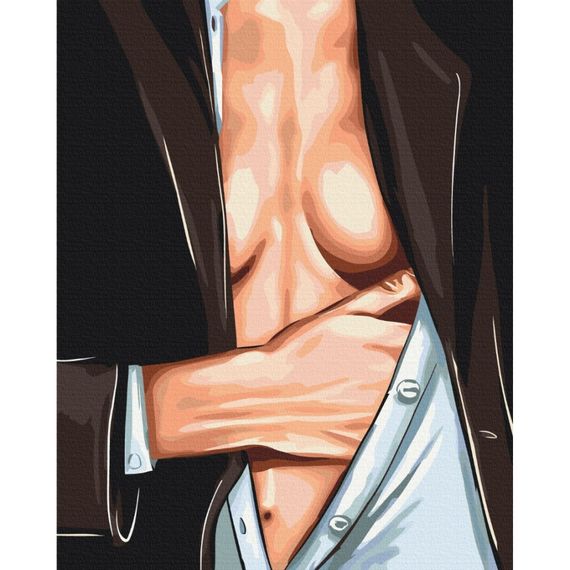 Картина за номерами "Справа в пристрасті"  ©Alla Berezovska Brushme BS53451 40х50 см