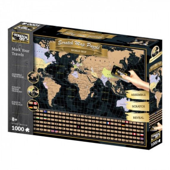 Пазли 3D Prime Карта світу 62010 1000 деталей