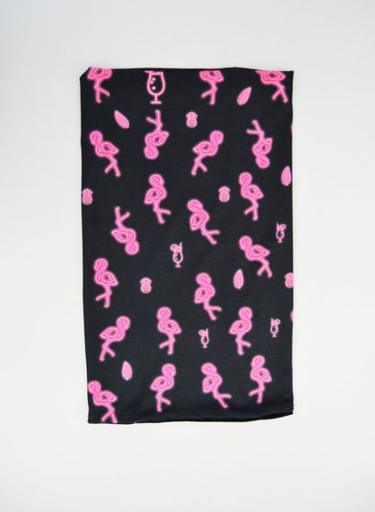 Захисна Баф маска на обличчя 4Profi Neon Flamingo розмір М 14820 | Зображення 1