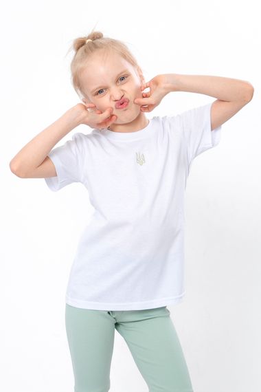 Футболка дитяча "Україна" Носи своє 170 Білий (p-9934-164491)