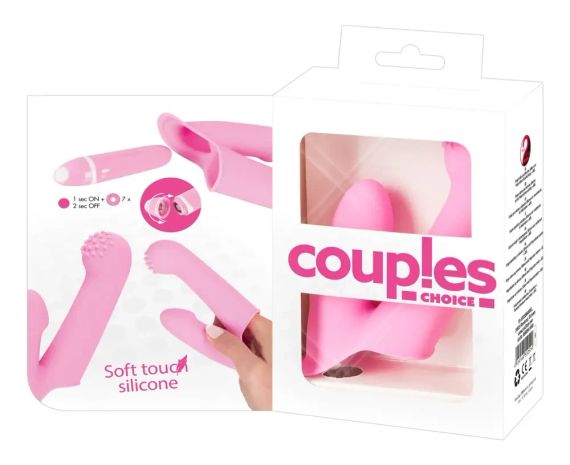 Вібронасадка на палець COUPLES CHOICE Sex Aura | Зображення 9