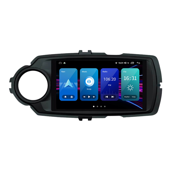 Штатна магнітола Torssen Toyota Yaris 2012-2017 black NF9 Carplay | Зображення 1