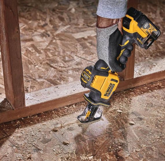 Пила сабельная аккумуляторная 18В бесщёточная DeWALT DCS369NT | Зображення 8