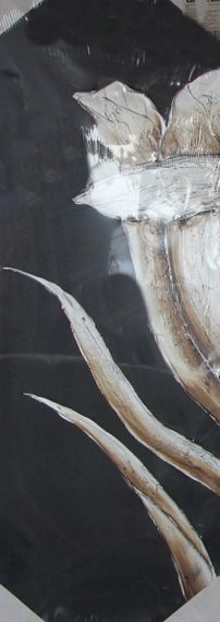 Картина (Триптих) Квітка. Ручна робота QP3 (L) ШТ