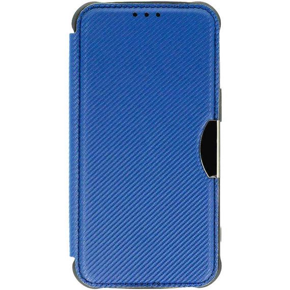 Кожаный чехол-книжка GETMAN Razor (PU) для Samsung Galaxy A36 5G / A56 5G Blue