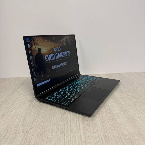 Ігровий ноутбук Evoo Gaming 15 / 15.6" (1920x1080) IPS / AMD Ryzen 5 4600H (6 (12) ядер по 3.0 - 4.0 GHz) / 8 GB DDR4 / 256 GB SSD / nVidia GeForce GTX 1650, 4GB GDDR6, 128-bit / WebCam б/в | Зображення 5