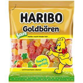 Цукерки желейні з соком Haribo GoldBaren Saft, 160 г, жувальні цукерки Харібо, ведмедики золоті