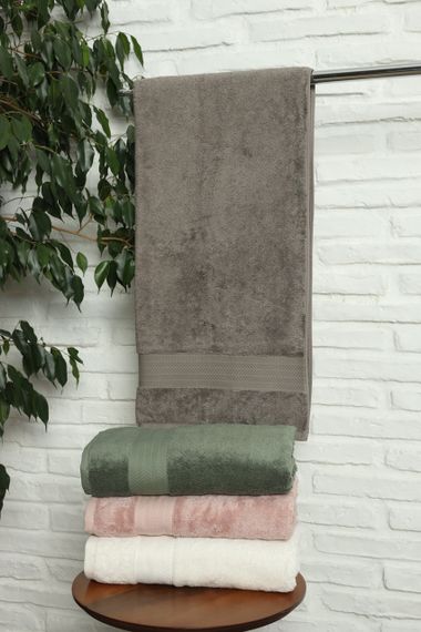 Набор полотенец Nusa 70х140 см Trace, банных 4 шт. | Зображення 2