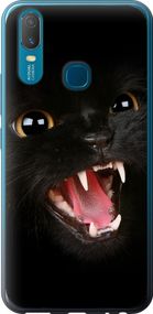 Чехол на Vivo Y11 Чёрная кошка "932u-629-17620"
