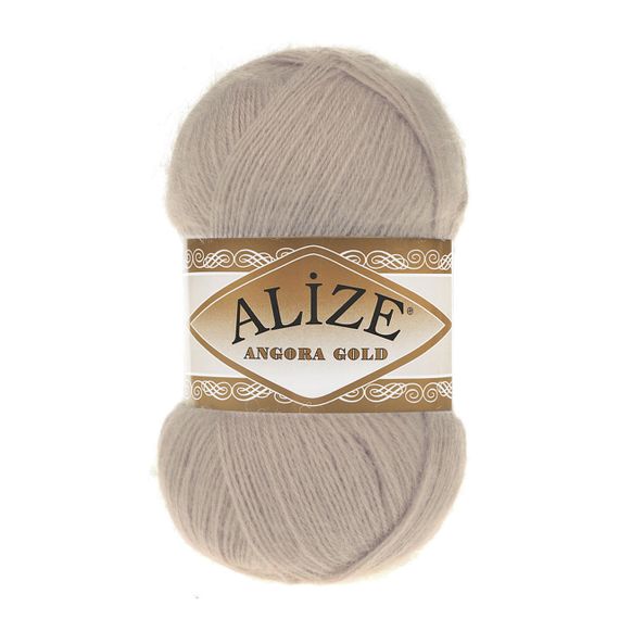 Пряжа Alize Angora Gold No 506 (Алізе Ангора Голд) – 20% вовна, 80% акрил, 100 г / 550 м