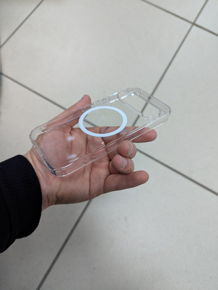 Чохол Wlons Hybrid для Google Pixel 9 Pro Magnetic MagSafe прозорий протиударний PC+TPU | Зображення 4