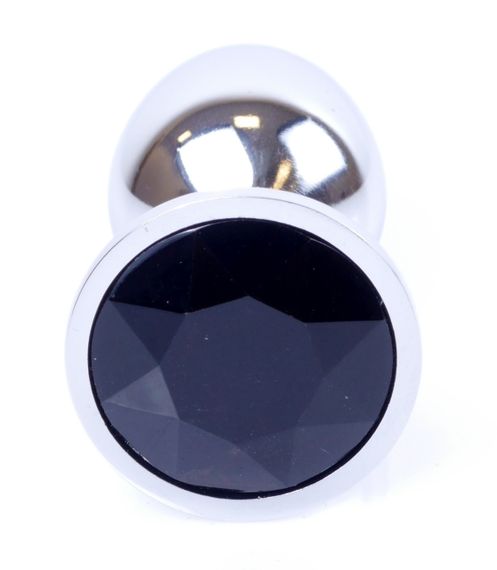 Анальная пробка Boss Series - Jewellery Silver PLUG Black S, BS6400013 sexstyle | Зображення 2