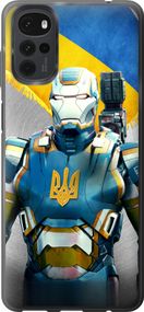 Чехол на Motorola G22 Украинский киборг "980u-2681-17620"