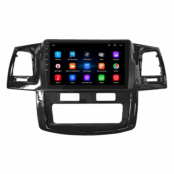 Штатная магнитола 9" Lesko для Toyota Fortuner I 2005-2015  1/16Gb/ Wi-Fi Optima Тойота | Зображення 1