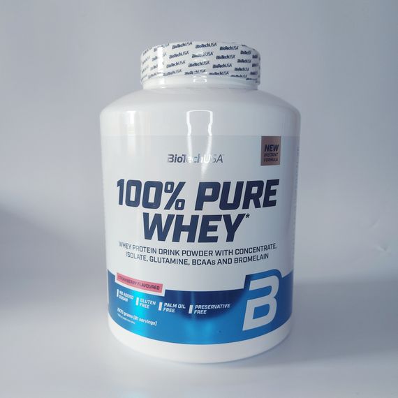 Сывороточный протеин 100% Pure Whey BioTechUSA 2270 грам | Зображення 1