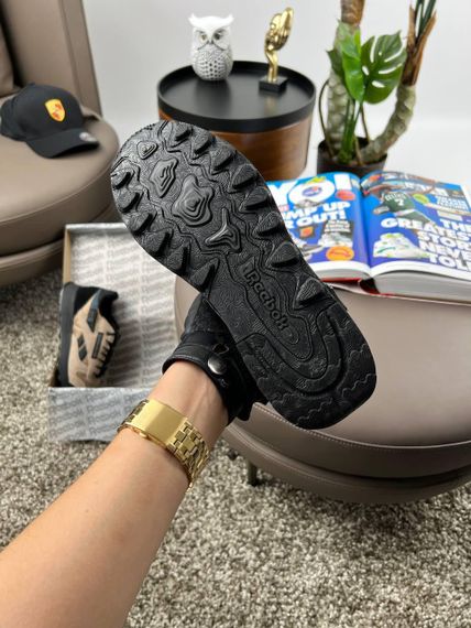 Мужские кроссовки Re-ebok Classic Leather New Black Wood 44 28 | Зображення 7