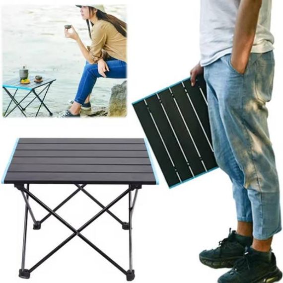 Стіл складаний квадратний для пікніка в чохлі 56*40*40см