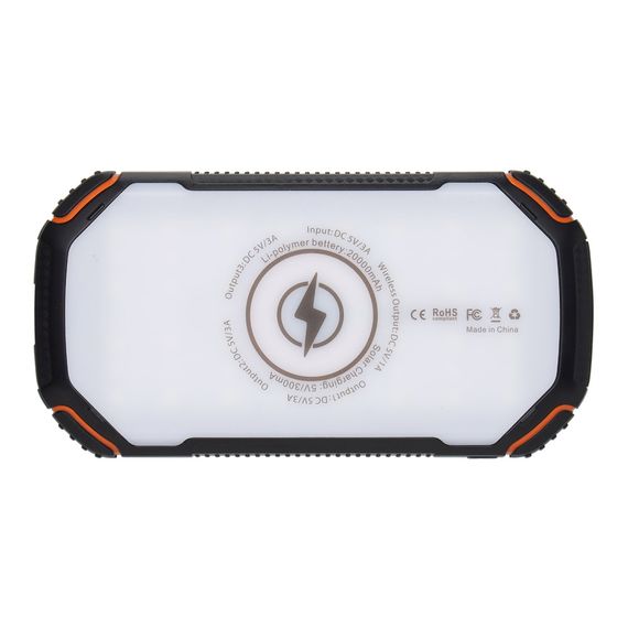 УМБ PowerBank із сонячною панеллю, повербанк КВАНТ WSC31 20000mAh | Зображення 4