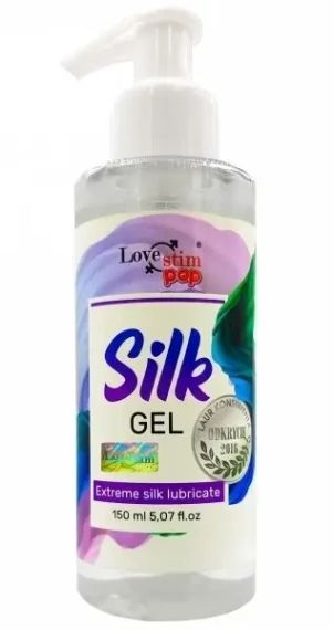 Універсальний силіконовий лубрикант Love Stim - POP Silk Gel, 150 ml Sex Aura