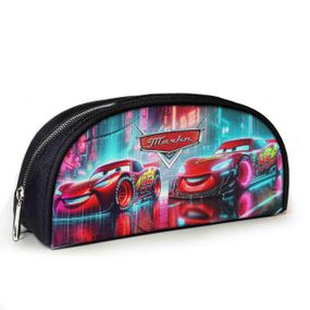 Пенал школьный с принтом Тачки Молния Маккуин 23х10х8 см детский для девочки,мальчика (3934)