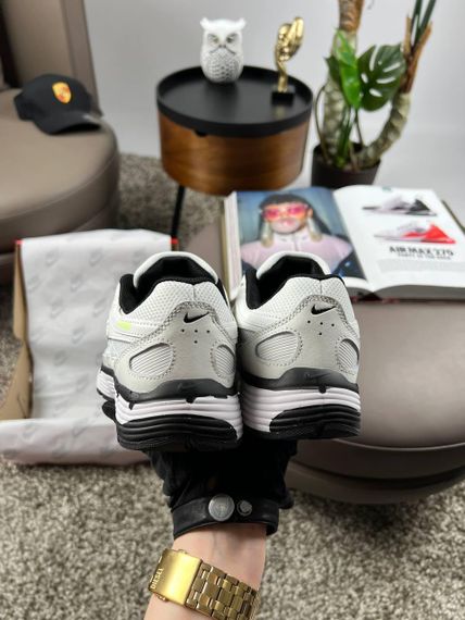 Кросівки P-6000 W White Black Lime, текстиль , В'єтнам 39 25 см | Зображення 4