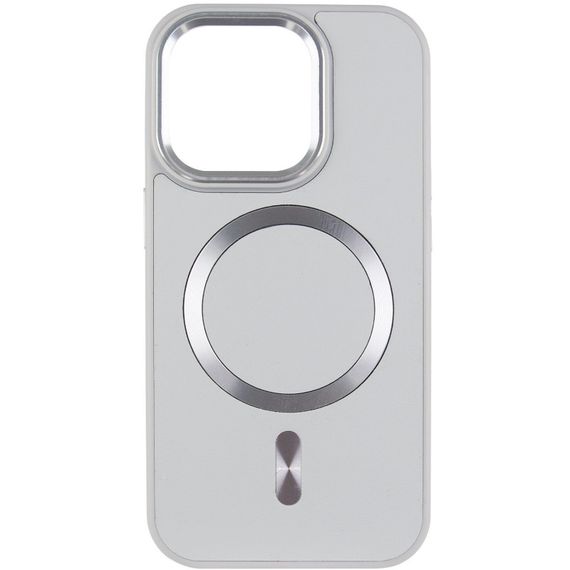 Кожаный чехол SnapCase with MagSafe для Apple iPhone 11 Pro Max (6.5") Grey | Зображення 1