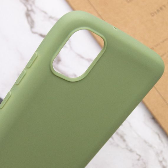 Силіконовий чохол Candy для Samsung Galaxy A04 Фісташковий | Зображення 4