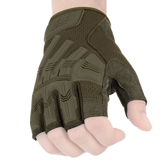 Рукавиці тактичні 2E Tactical  , безпалі, XL, зелені (2E-TACTGLOSUM-XL-OG) | Зображення 6
