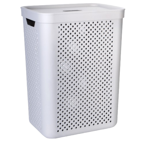 Кошик для білизни 45л какао Simple Алеана