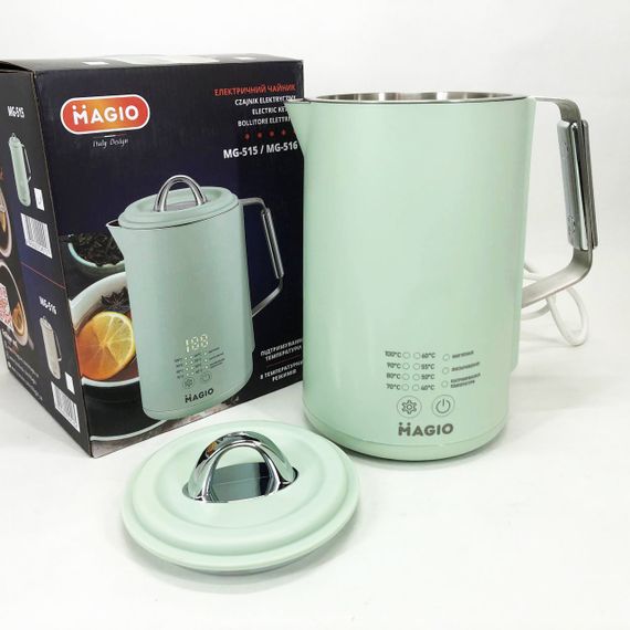 Електричний чайник з індикатором роботи Magio, Компактний електричний чайник для дому KF-95 | Зображення 8