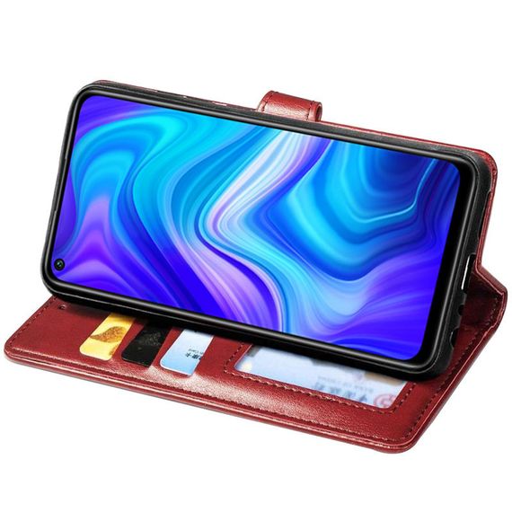 Шкіряний чохол-книжка GETMAN Gallant (PU) для Xiaomi Redmi Note 9/Redmi 10X | Зображення 4