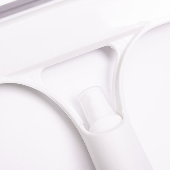 Швабра-щітка з пульверизатором і скребком для миття вікон, дзеркал та гладких поверхонь Біла HP-35015-26W | Зображення 2