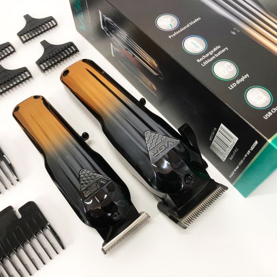 Машинки для стрижки професійні машини VGR 2 в 1 V-646, Гострі професійні машинки для стрижки волосся WT-63 | Зображення 8