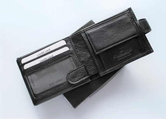 Подарочный набор Calvin Klein ремень и кошелек black | Зображення 5