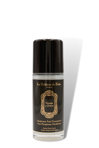 Дезодорант-антиперспірант з ароматом амбра, мускус і сандал LA SULTANE DE SABA Anti-Perspirant Deodorant Voyage en Orient (50 ml)