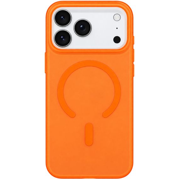 Чохол PC Matte Color with Magnetic Fit для Apple iPhone 17 Pro / 18 Pro (6.3") Orange