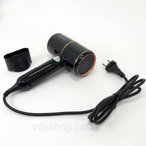 Фен з регулюванням температури для укладання, Фен без шкоди для волосся укладання зачіски AT-84 | Зображення 9