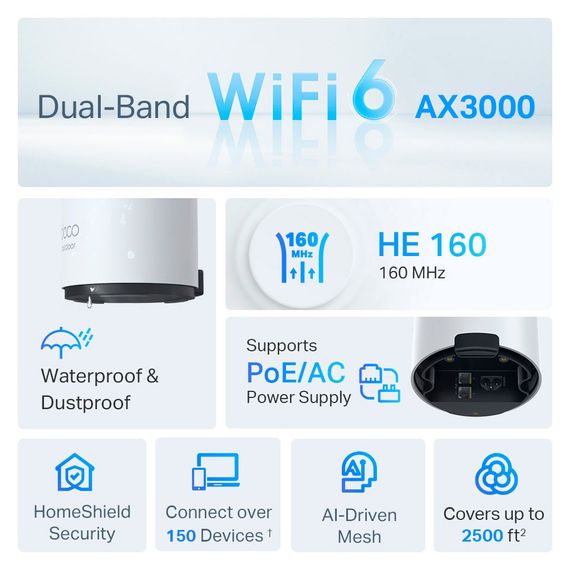 Маршрутизатор TP-Link DECO-X50-Outdoor-1-PACK | Зображення 3