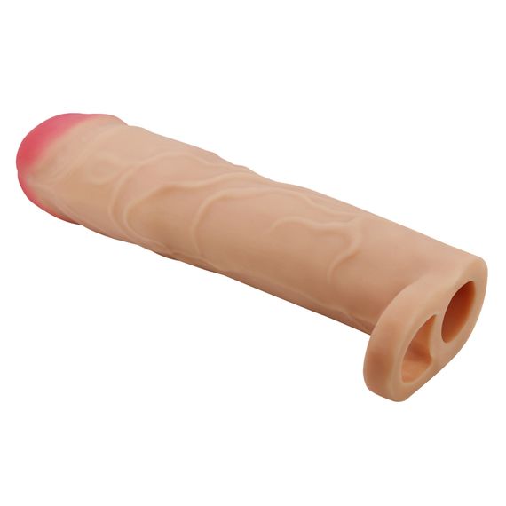 Насадка  на пеніс PRETTY LOVE Gerd Flesh, Extend your penis lenghth 3'' (76mm) | Зображення 5