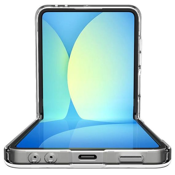 Чохол SGP Ultra Hybrid (MagFit) Samsung Galaxy Z Flip7 FE Прозорий | Зображення 2