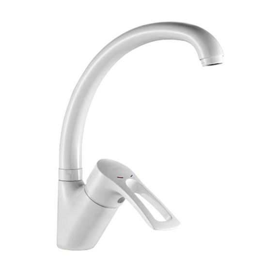 Змішувач для кухні Haiba HANSBERG 011 білий HB0202