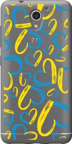 Чехол на ZTE A510 Сердца UA "5292u-432-17620"