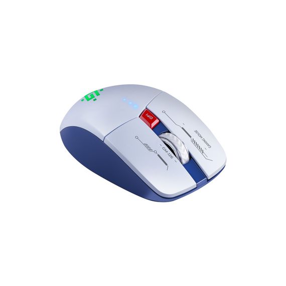 Мишка Defender Tisa GM-126 LED Wireless/Bluetooth White/Blue (52126) | Зображення 3