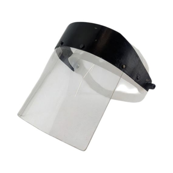 Защитный щиток НБТ с линзой 17.5 см, 3 мм, белое крепление, прозрачная маска | Зображення 3