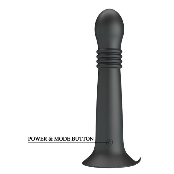 Вібратор на присосці Pretty Love Stellan Thrusting & Rotating Wand Massager – 23 cm Sex Aura | Зображення 5