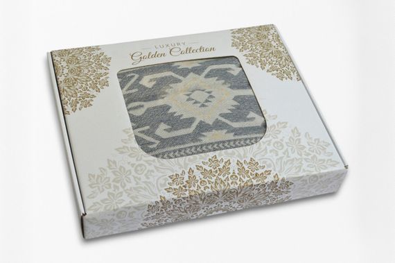 Муслиновое покрывало Kayra 210x250 см MP5, Серый | Зображення 9