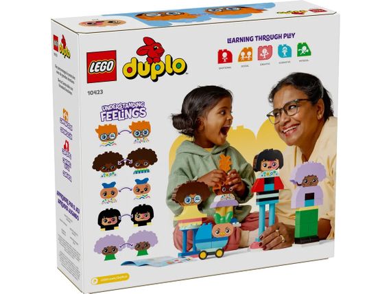 Конструктор LEGO DUPLO Town Конструктор людей із сильними емоціями (10423) | Зображення 1