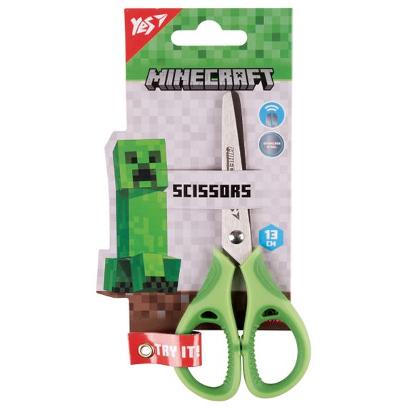 Ножиці канцелярські YES Minecraft 480430 13 см